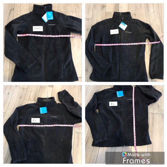 Women’s Columbia Sawyer Rapids Black Zip Fleece - Picture 5 of 8